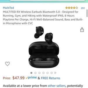 Multited Wireless Bluetooth Earbuds